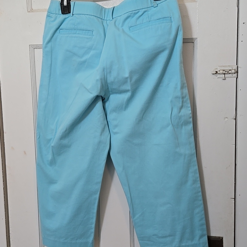 Womens Light Blue Capri Pants 6P Kim Rogers PETITE SEE PICS - Picture 4 of 6